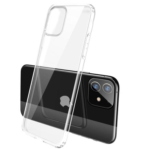 亿色(ESR)苹果11手机壳iPhone 11保护套超薄全包防摔透明硅胶软壳升级气囊简约男女款6.1英寸 零感-剔透白 商品图0