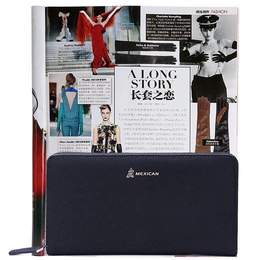 稻草人Mexican商务男士质感牛皮手包男式大容量手抓包男款钱包单拉手拿包MXC40172M-01黑色 商品图4