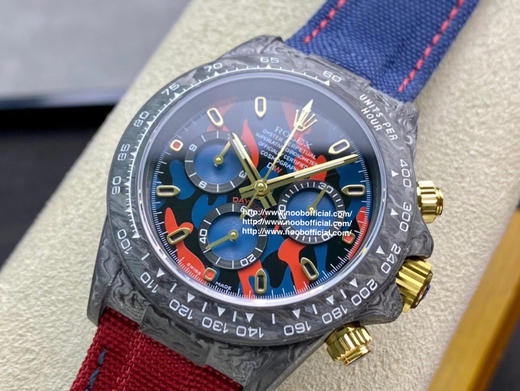 JH新品匠心合一 追梦不止宇宙计时迪通拿系列之碳纤维定制版，【V2版】腕表不仅佩戴轻便，外表坚硬。且每一只腕表都拥有 碳纤花纹 商品图13