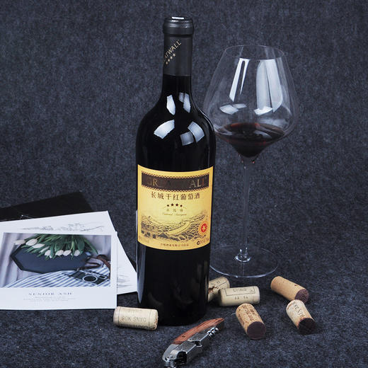 长城 四星赤霞珠干红葡萄酒 750ml 单瓶装 中粮出品 商品图2