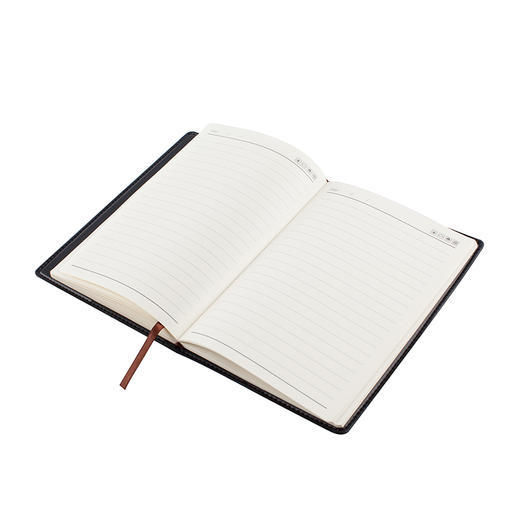 晨光(M&G)文具32K/120页办公笔记本 会议记录皮面本 普惠型日记本商务记事本子 单本装APY1BK78 商品图2