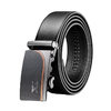 七匹狼男士皮带升级加宽版自动扣中青年头层牛皮裤腰带7A513131000黑色（120-125CM） 商品缩略图0