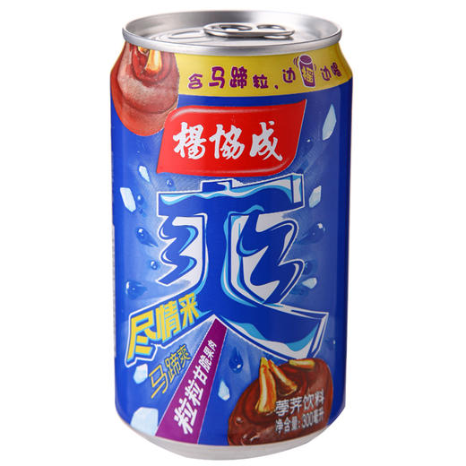 杨协成 马蹄爽 荸荠果汁果肉饮料 300ml*6听  新加坡百年品牌  新老包装随机发货 商品图1
