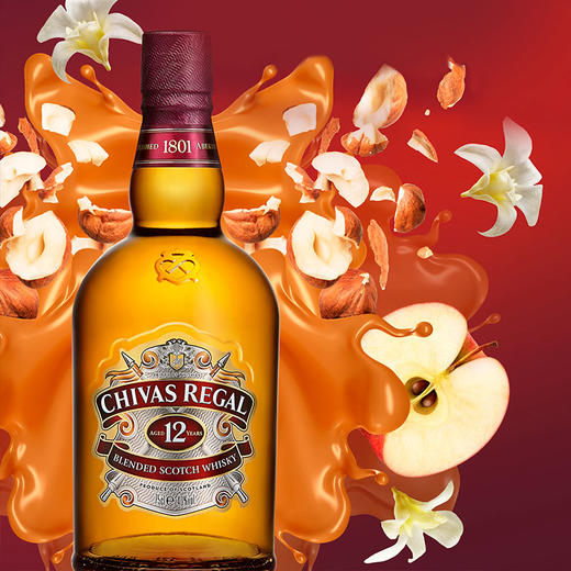 芝华士（Chivas）洋酒 12年 苏格兰 威士忌 700ml 商品图2
