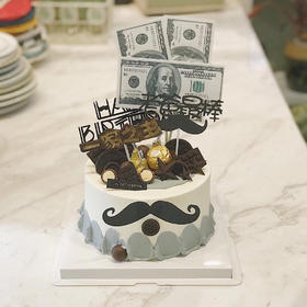 多款男士蛋糕（根据最新食品安全法，蛋糕无金箔）