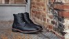 断码特价44码——西班牙原产羊毛款皮毛一体男士皮靴黑色GLC3(高品质纯天然羊毛内衬) 商品缩略图3