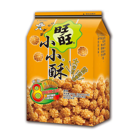 旺旺 小小酥 休闲膨化 零食 原味 200g 商品图1