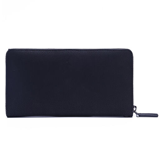 稻草人Mexican商务男士质感牛皮手包男式大容量手抓包男款钱包单拉手拿包MXC40172M-01黑色 商品图6