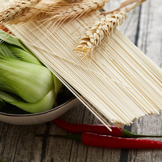 香雪面条 挂面 麦芯鸡蛋面2.4kg  中粮出品 （套装）细面 圆面 适合拌面汤面等800g*3 商品图1