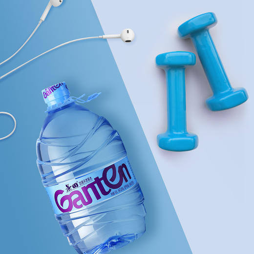 景田 饮用天然泉水 大瓶装水 4.6L*4瓶 整箱装 家庭健康饮用水 商品图1