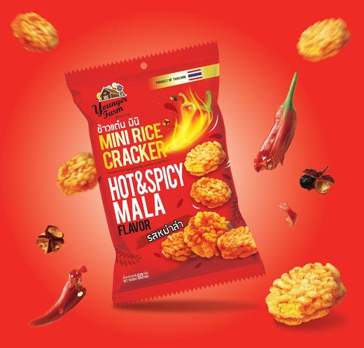 YoungerFarm泰青农场泰国进口休闲零食下午茶怀旧锅巴儿童脆米饼 商品图0