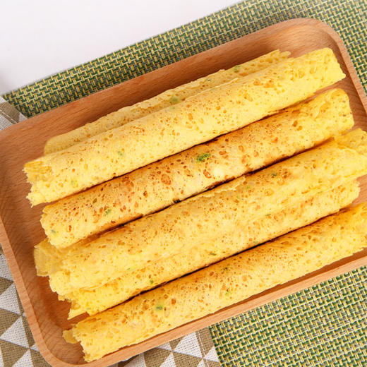 稻香村鸡蛋卷香葱味原味150g