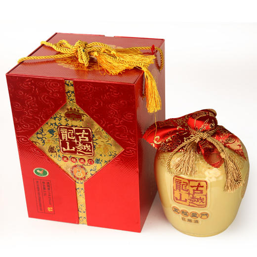 古越龙山八年五福盈门花雕酒手工酿造坛装 2500ml 14.0%VOL 商品图0
