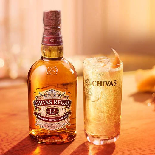 芝华士（Chivas）洋酒 12年 苏格兰 威士忌 700ml 商品图1