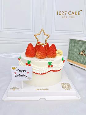 1027CAKE | 草莓蛋糕 简约  草莓小姐系列04