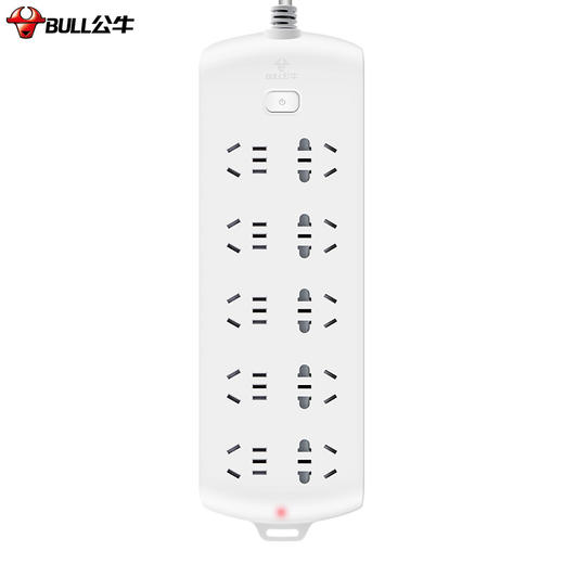 公牛（BULL）GN-B20A0 新国标插座/插线板/插排/排插/接线板/拖线板 10位总控全长3米 商品图1