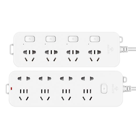公牛（BULL)新国标插座/插线板/插排/排插/接线板/拖线板GN-B3440+GN-B3043 8位总控+4位分控1.8米组合套装 商品图0