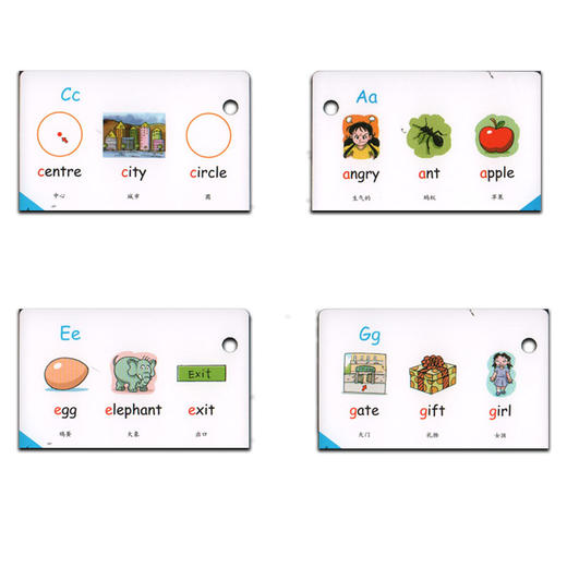 英语音标学习卡 世纪外教 上海教育出版社 小学英语音标启蒙学习 商品图1