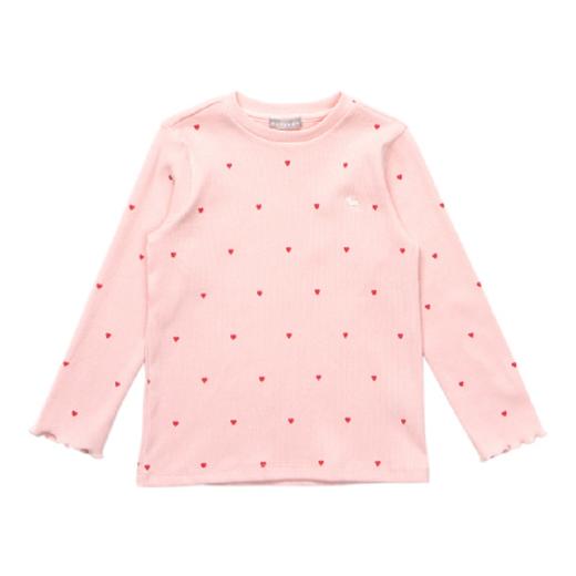 [BLUEDOG] INTERLOCK HEART T SHIRT 兒童上衣JPY带授权招加盟代理 商品图0