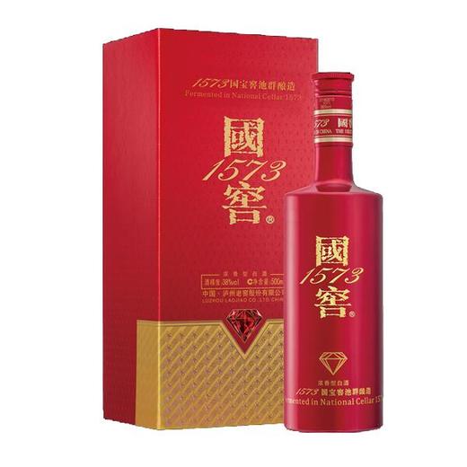 【2019年】国窖1573（国宝红） 38度 500ml 商品图1