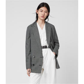 ALLSAINTS HELEI CHECK BLAZER 外套JPY带授权招加盟代理