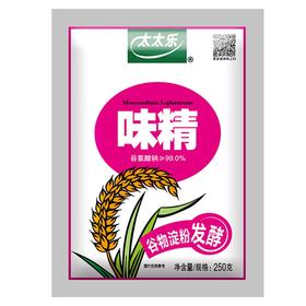 太太乐 味精 原自谷物淀粉高纯度 250g 雀巢出品