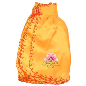 PF35绣花边(黄)十四寸