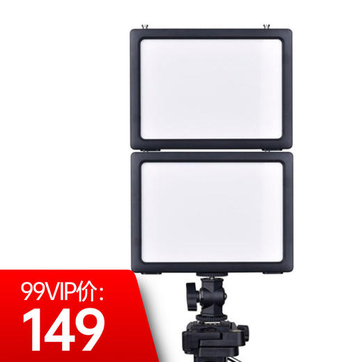 永诺 YN116 LED补光灯摄影灯柔光灯轻薄便携直播主播灯双色温调节 商品图0