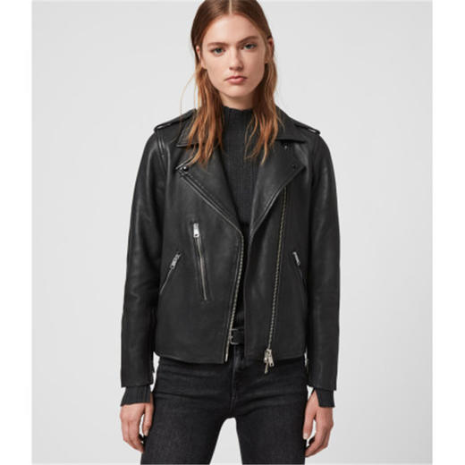 ALLSAINTS ELVA BIKER SIZE 4 外套JPY带授权招加盟代理 商品图0