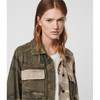 ALLSAINTS FINCH CAMO JACKET 女士夹克JPY带授权招加盟代理 商品缩略图1
