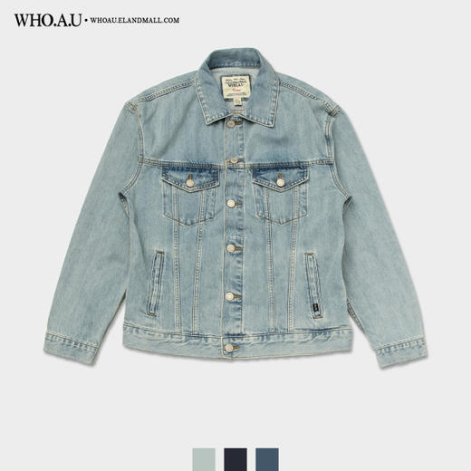 who a u Uni宽松牛仔夹克 / WHJE92311UJPY带授权招加盟代理 商品图3