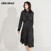 oldcolour春季新品时尚波点设计感收腰显瘦长袖连衣裙GN11103606 商品缩略图2
