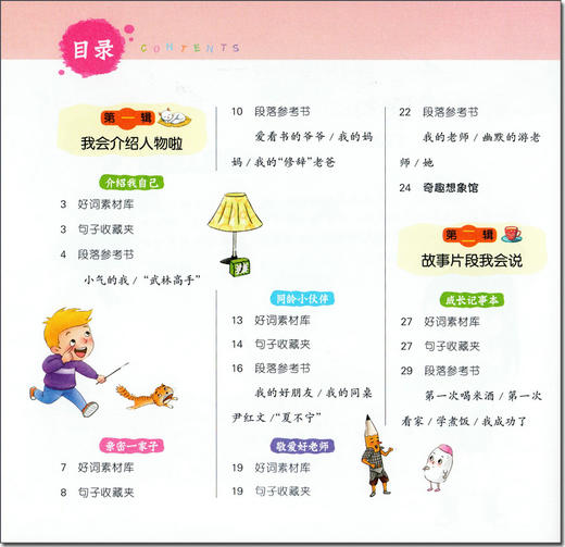 部编版我的口头作文书 我会用好词好句好段 彩图注音版 小学一二三年级作文辅导书作文起步大全1-2-3年级看图说话写话钟书作文榜样 商品图3