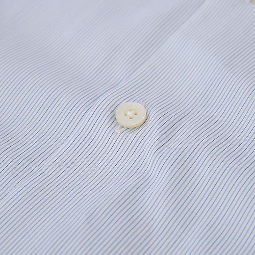 YvesFigarau伊夫·费嘉罗秋冬新款100%棉条纹正装职业上班穿长袖衬衫900317 商品图5