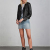 ALLSAINTS WL004N DALBY BIKER 女士皮夹克 BLACKJPY带授权招加盟代理 商品缩略图1