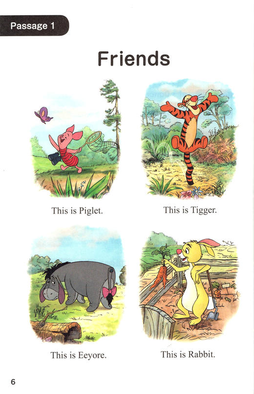 迪士尼英语小学英语进阶阅读 1年级/一年级彩绘版小学生新课标拓展阅读课外读物分级阅读迪士尼原版故事 华东理工大学出版社 商品图3