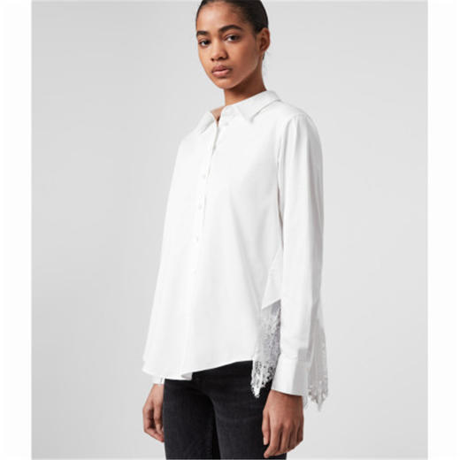 ALLSAINTS IRIS LACE SHIRT 女士衬衫JPY带授权招加盟代理 商品图1