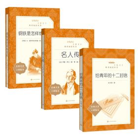 钢铁是怎样炼成的+名人传+给青年的十二封信