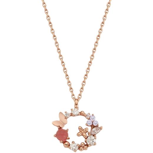 CLUE诞生花幸运宝石JULYLAVENDERSILVERNECKLACECLNR19117MPD项链JPY带授权招加盟代理 商品图2