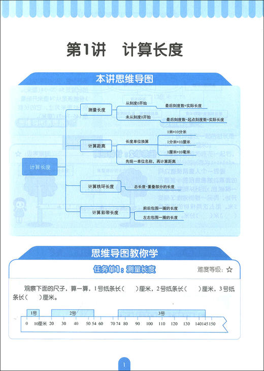 用思维导图学小学数学 2年级/二年级 上下全一册 全国版 小学数学思维导图 小学数学学习方法 串联记忆学习思维方法指导 商品图4