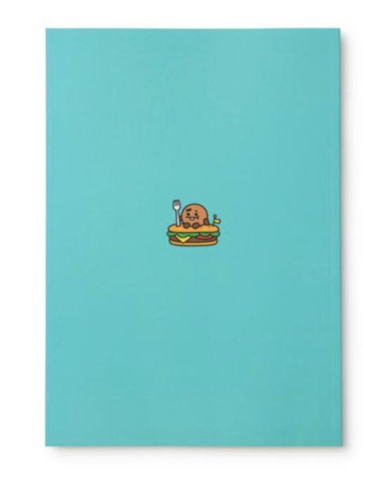 韩国 可爱Line Friends BT21 SHOOKY Byte B5有线笔记本JPY带授权招加盟代理 商品图1