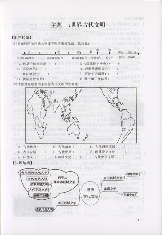 高中历史学习导引 会考达标 上海新高考3+3 高二高三年级高中会考复习用书 紧扣上海题型 含参考答案 商品图3