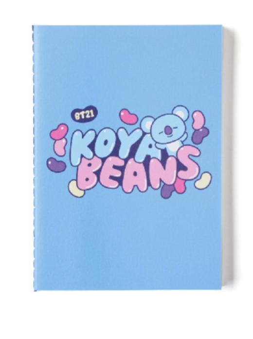 韩国 可爱Line Friends BT21 KOYA Sweet迷你笔记本JPY带授权招加盟代理 商品图0
