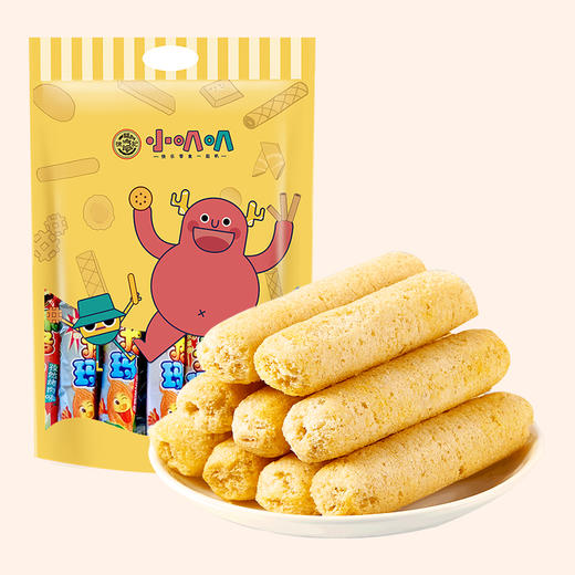 徐福记 小叭叭 米格玛糙米卷 能量棒 粗粮谷物夹心米果卷膨化食品饼干休闲零食品散装混合口味大礼包425g 商品图1