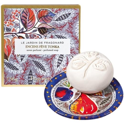 [Fragonard]Ensemble Pev Tonka Soap Dish Set 150gJPY带授权招加盟代理 商品图1