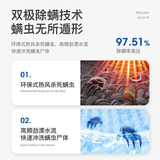 松下(Panasonic)洗烘一体9公斤除菌除螨烘干全自动变频滚筒洗衣干衣机XQG90-NG90WP 白色 商品图2