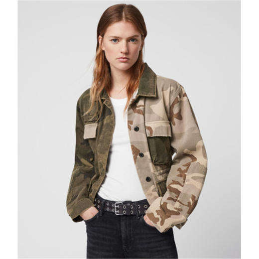 ALLSAINTS FINCH CAMO JACKET 女士夹克JPY带授权招加盟代理 商品图3