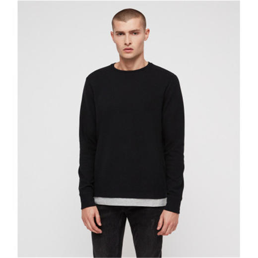 ALLSAINTS LUGE LS CREW 男士T恤JPY带授权招加盟代理 商品图0