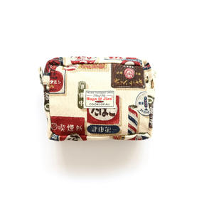 HUJI祤集Motley收纳包插画日式标签二号