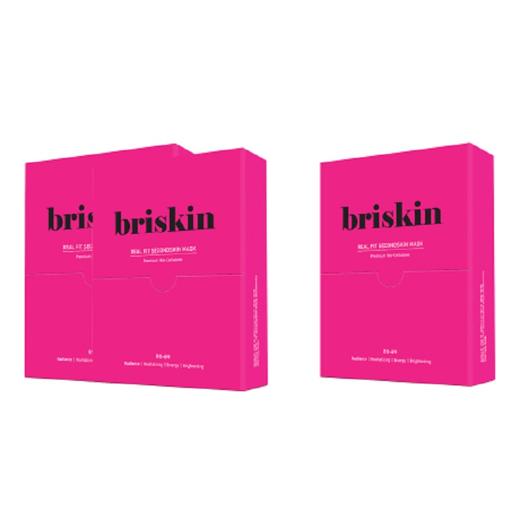 BRISKIN REAL FIT SECONDSKIN MASK SOS TRIPLE CARE 面膜 2+1JPY带授权招加盟代理 商品图2